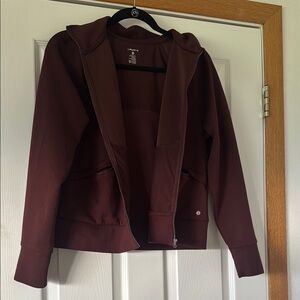 Women's Maroon Active Jacket